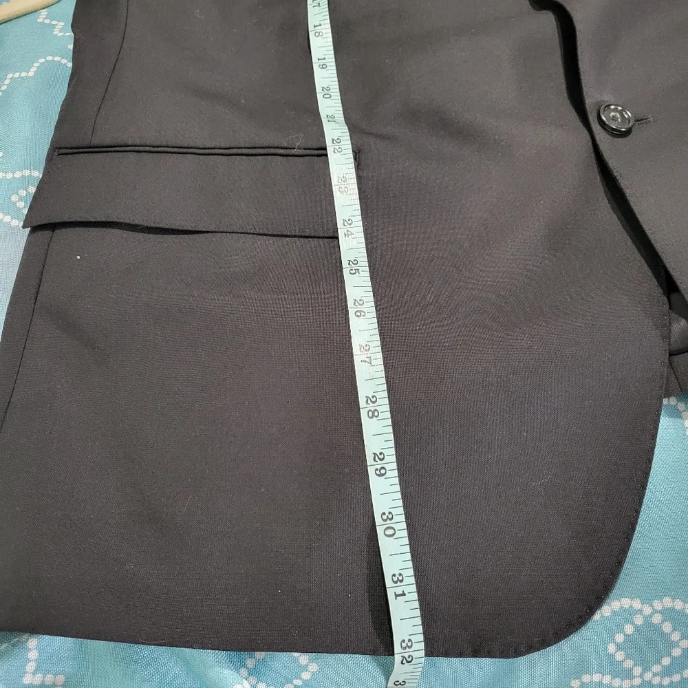 J Crew Crosby Classic-fit suit jacket in Italian wool 50R Black NWT *Flaw